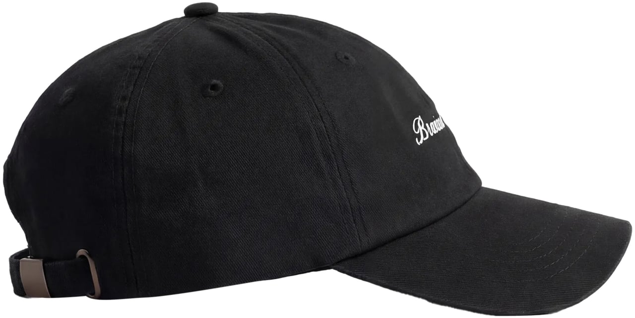 Bram's Fruit Script Logo Cap - Black Zwart