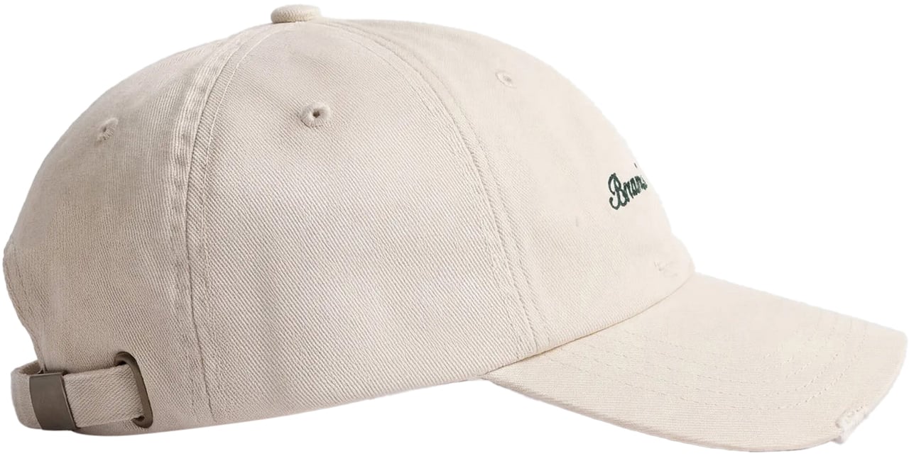 Bram's Fruit Script Logo Cap - Beige Beige