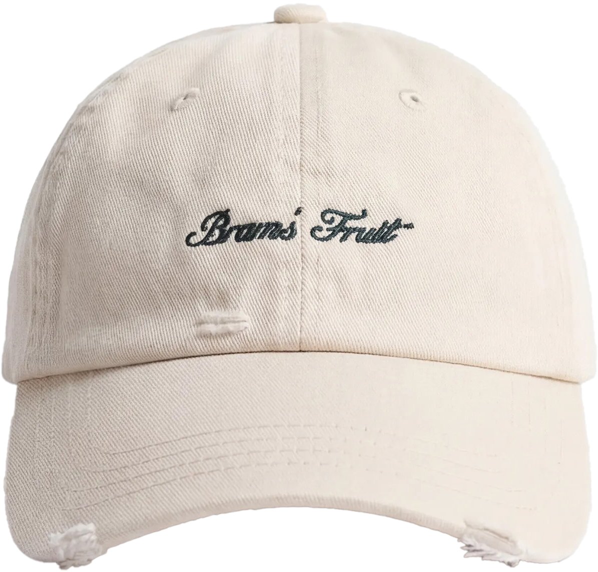 Bram's Fruit Script Logo Cap - Beige Beige