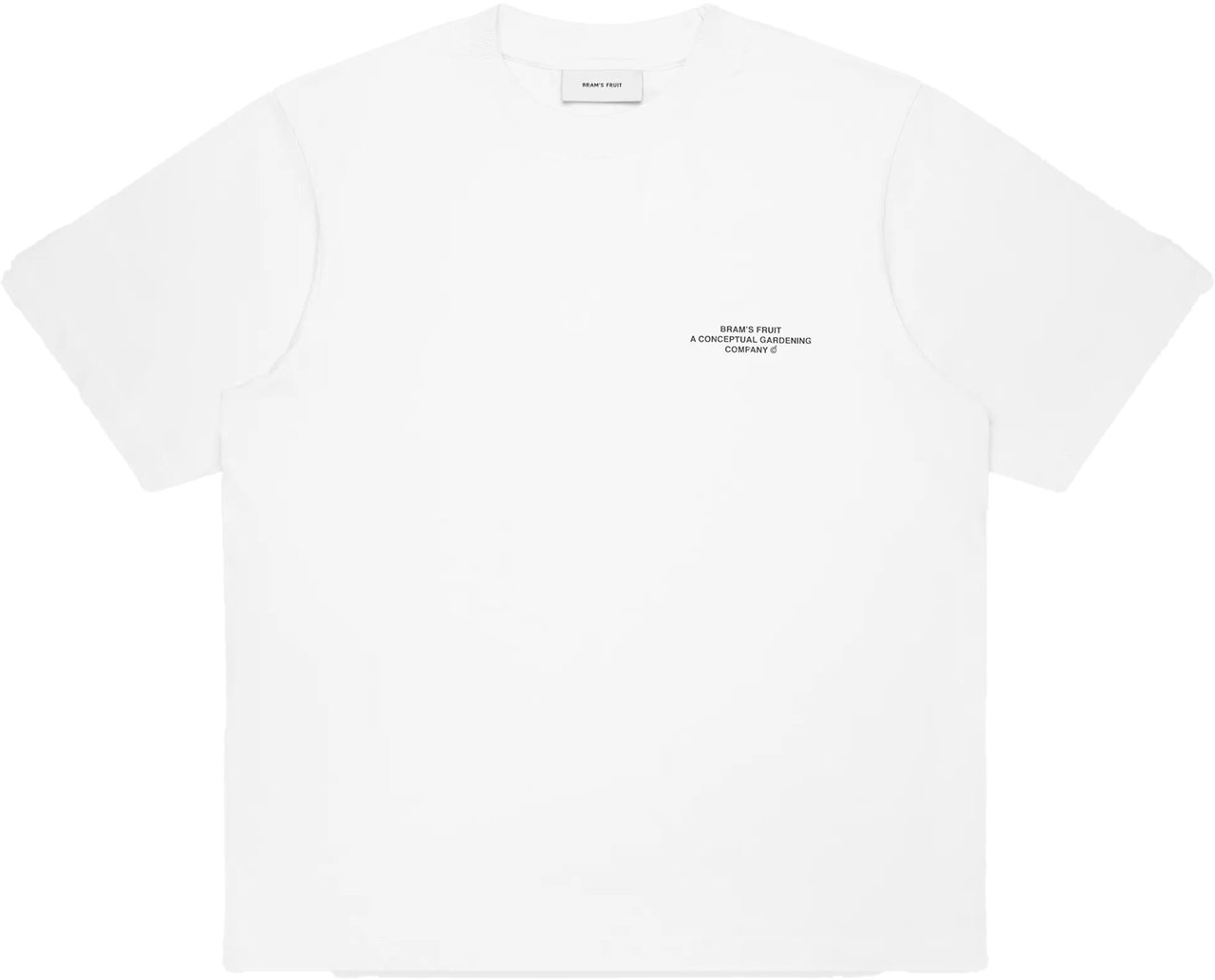 Bram's Fruit Stamp Inside Out T-shirt - White Wit