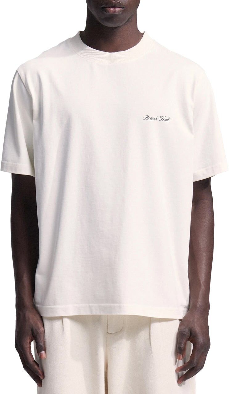 Bram's Fruit Gardening Glove T-shirt - White Wit