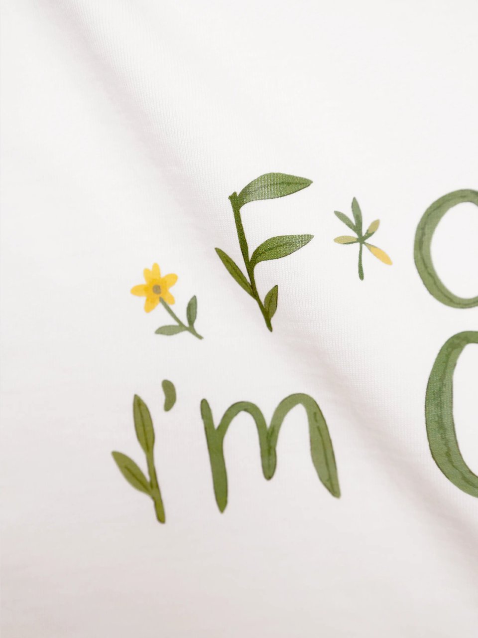 Bram's Fruit Organic F*ck Off I'm Gardening T-shirt - White Wit