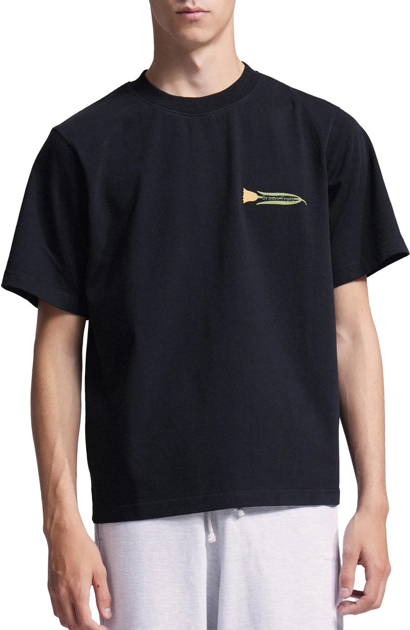 Bram's Fruit Botanical T-shirt - Black Zwart