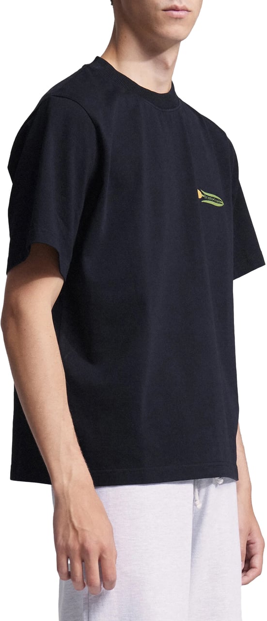 Bram's Fruit Botanical T-shirt - Black Zwart