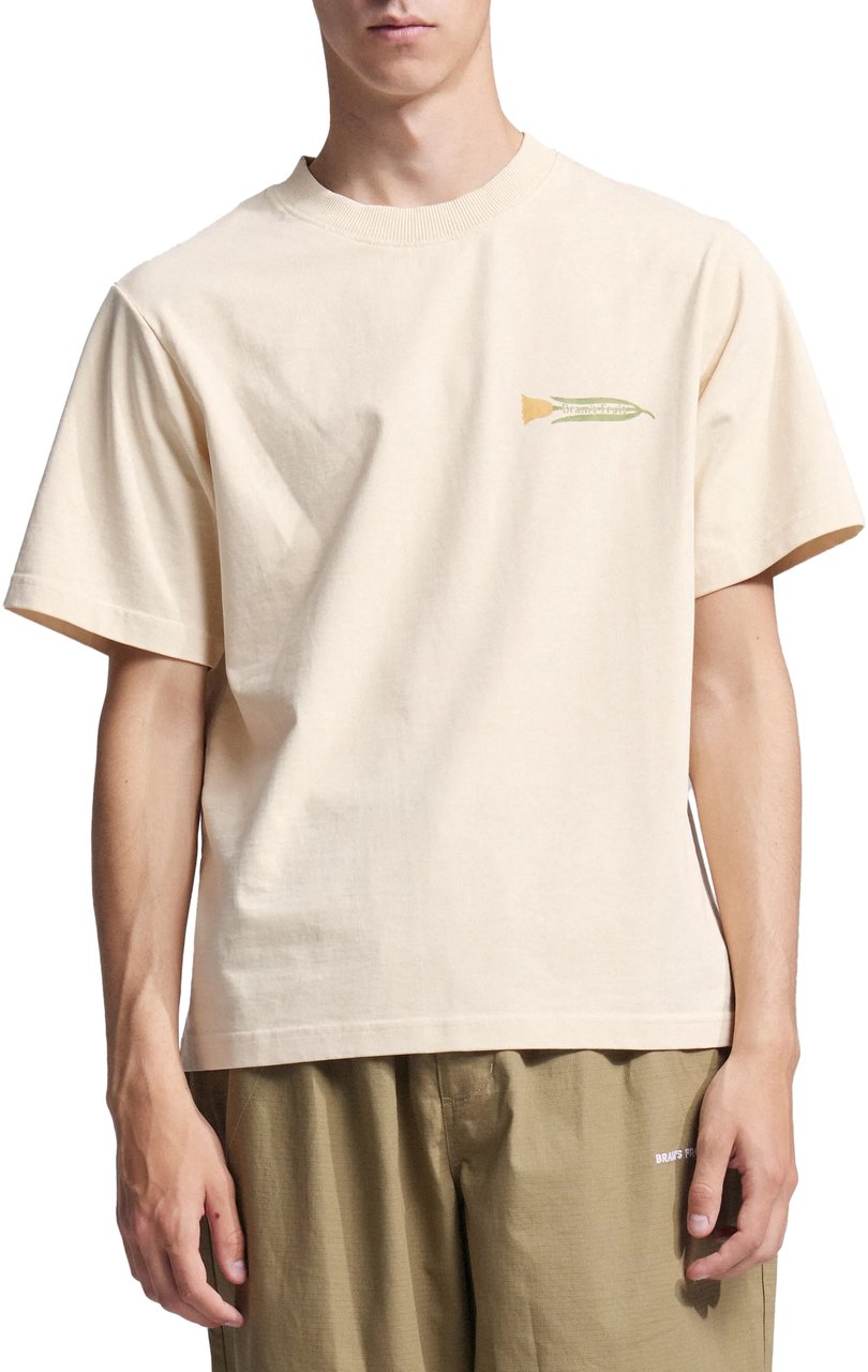 Bram's Fruit Botanical T-shirt - Beige Beige