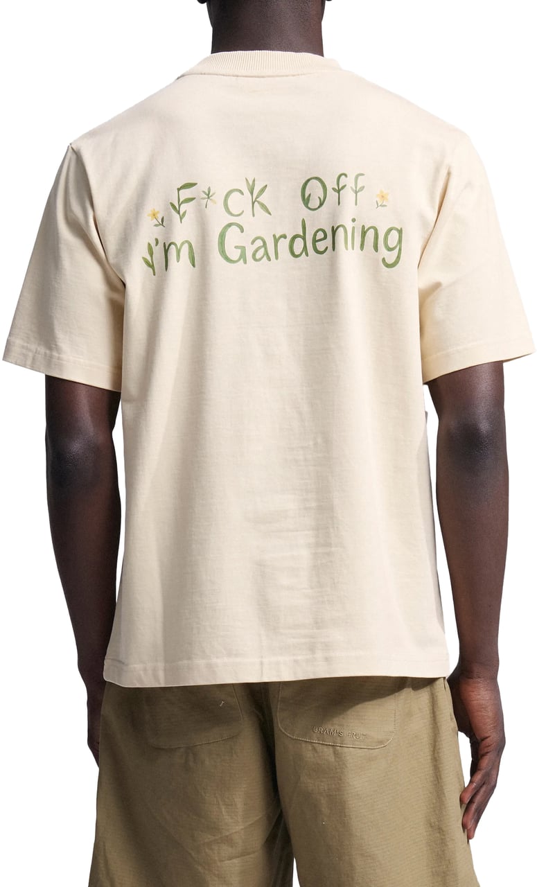 Bram's Fruit Organic F*ck Off I'm Gardening T-shirt - Beige Beige