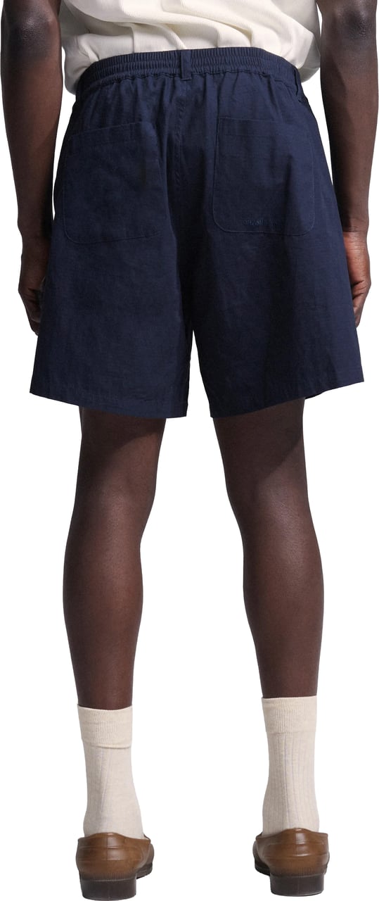 Bram's Fruit Ripstop Text Logo Shorts - Navy Blauw
