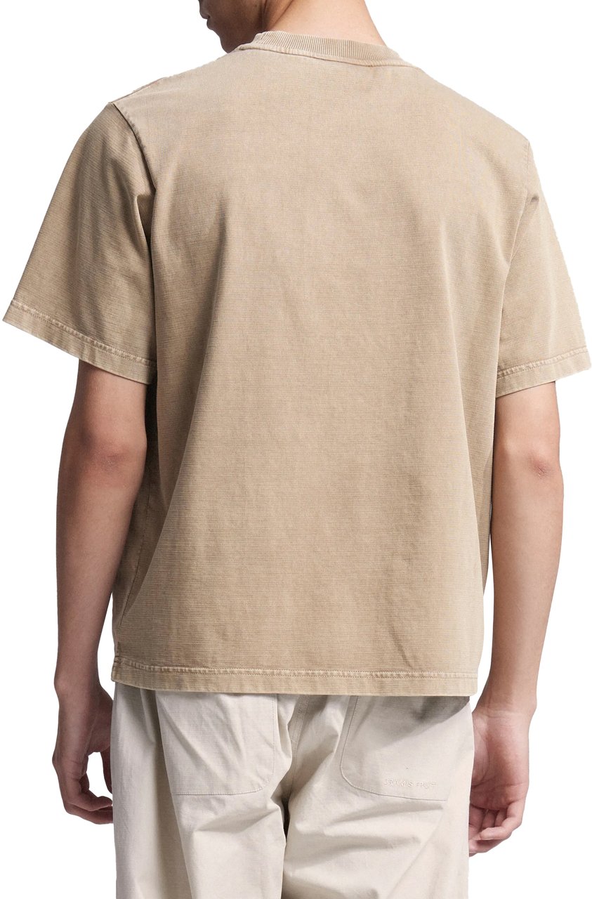 Bram's Fruit Chest Pocket T-shirt - Sand Beige