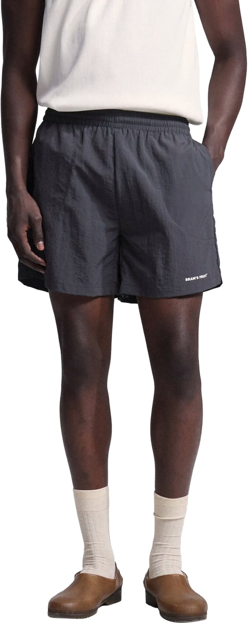 Bram's Fruit Logo Shorts - Charcoal Grijs
