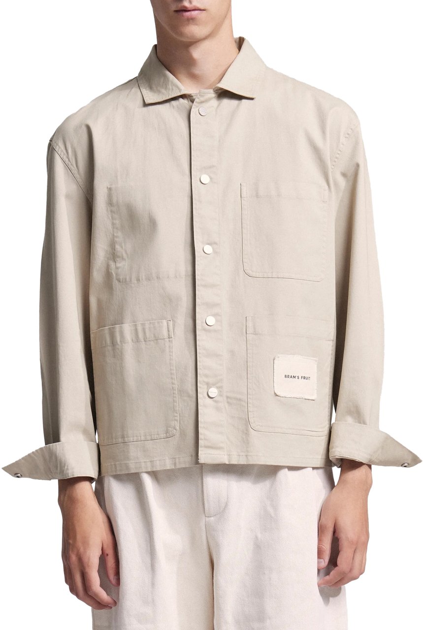 Bram's Fruit Chore Overshirt - Desert Beige