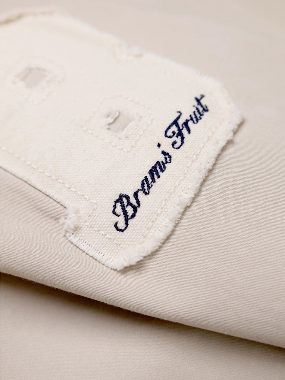 Bram's Fruit Shortsleeve Varsity Shirt - Desert Beige