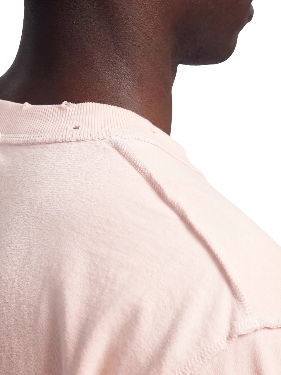 Bram's Fruit Distressed Leaf Longsleeve - Strawberry Milkshake Pink Roze