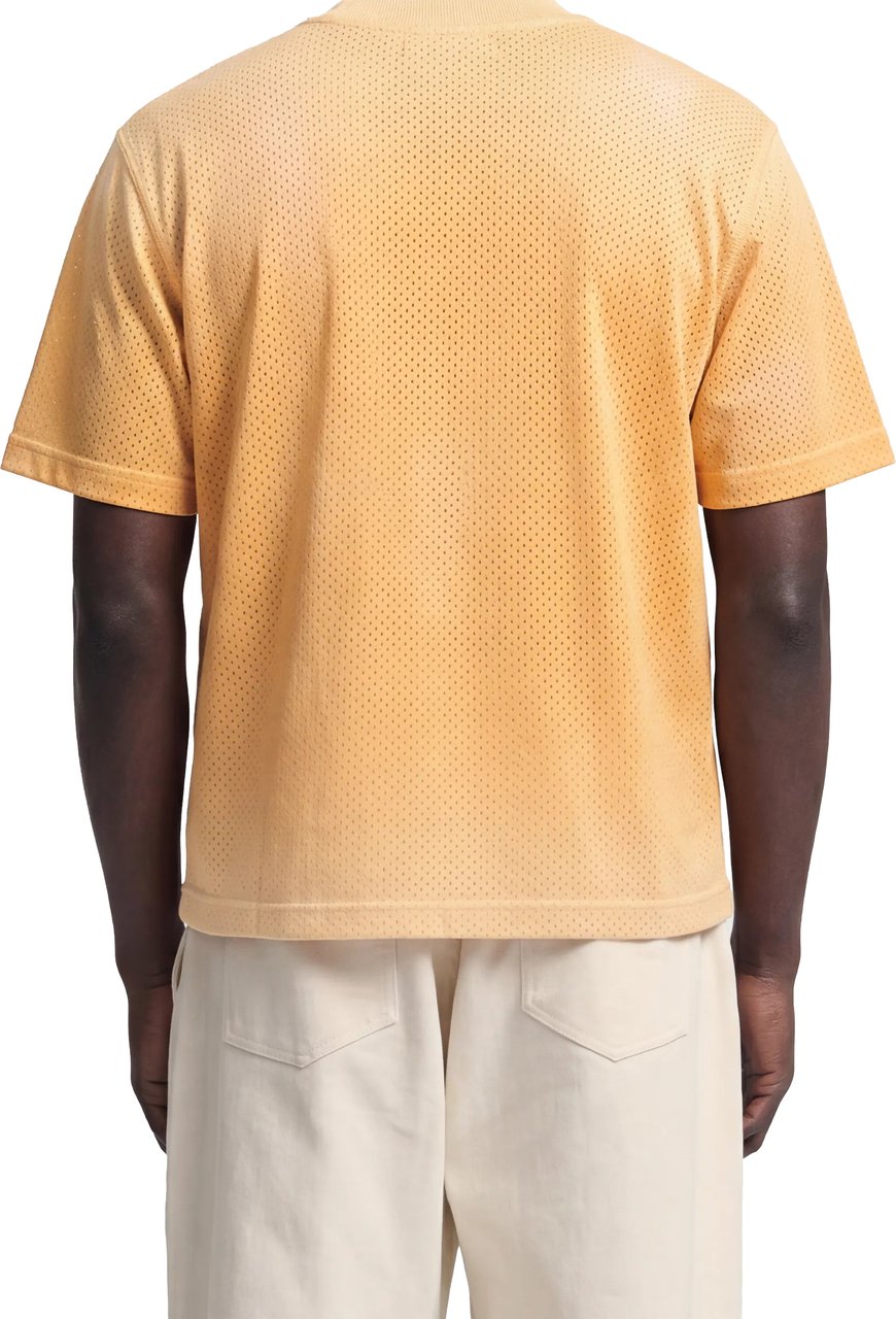 Bram's Fruit Mesh Logo T-shirt - Orange Oranje