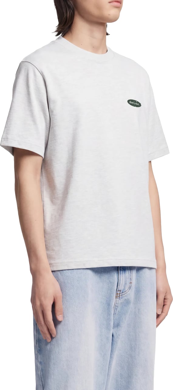 Bram's Fruit Distressed “F*ck Off I'm Gardening” T-shirt - Grey Melange Grijs