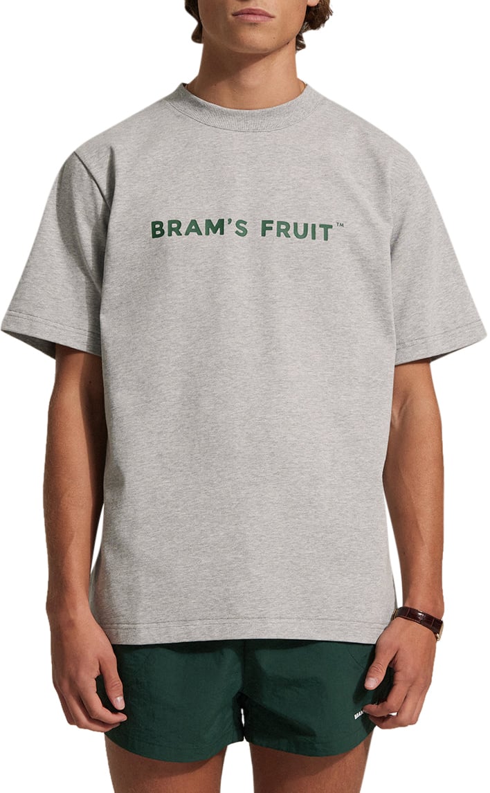 Bram's Fruit Logo T-Shirt - Grey Groen