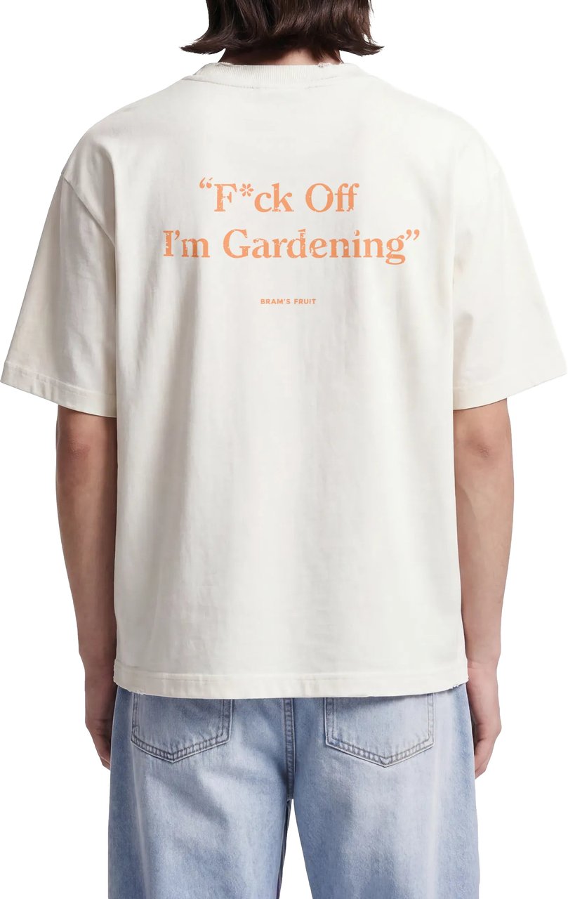 Bram's Fruit F*ck Off I'm Gardening T-shirt Distressed - World Cup Orange Oranje