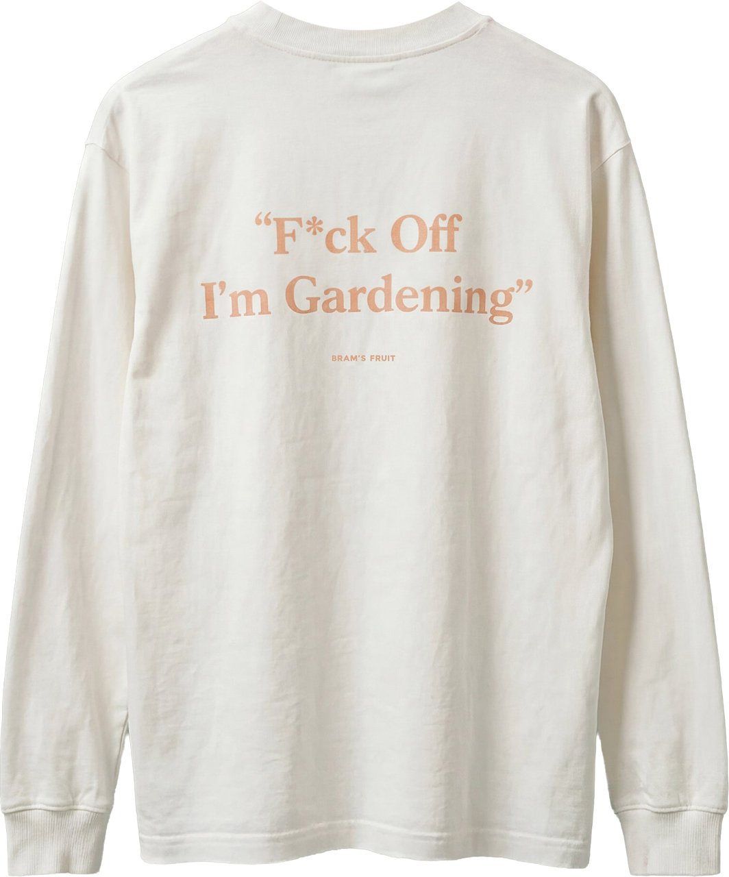 Bram's Fruit F*ck Off I'm Gardening Longsleeve Distressed - World Cup Orange Oranje