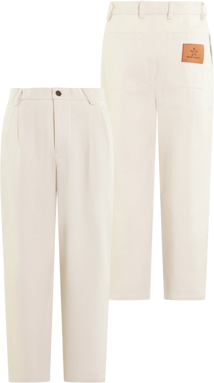 Bram's Fruit Heren Twill Trousers Beige Beige