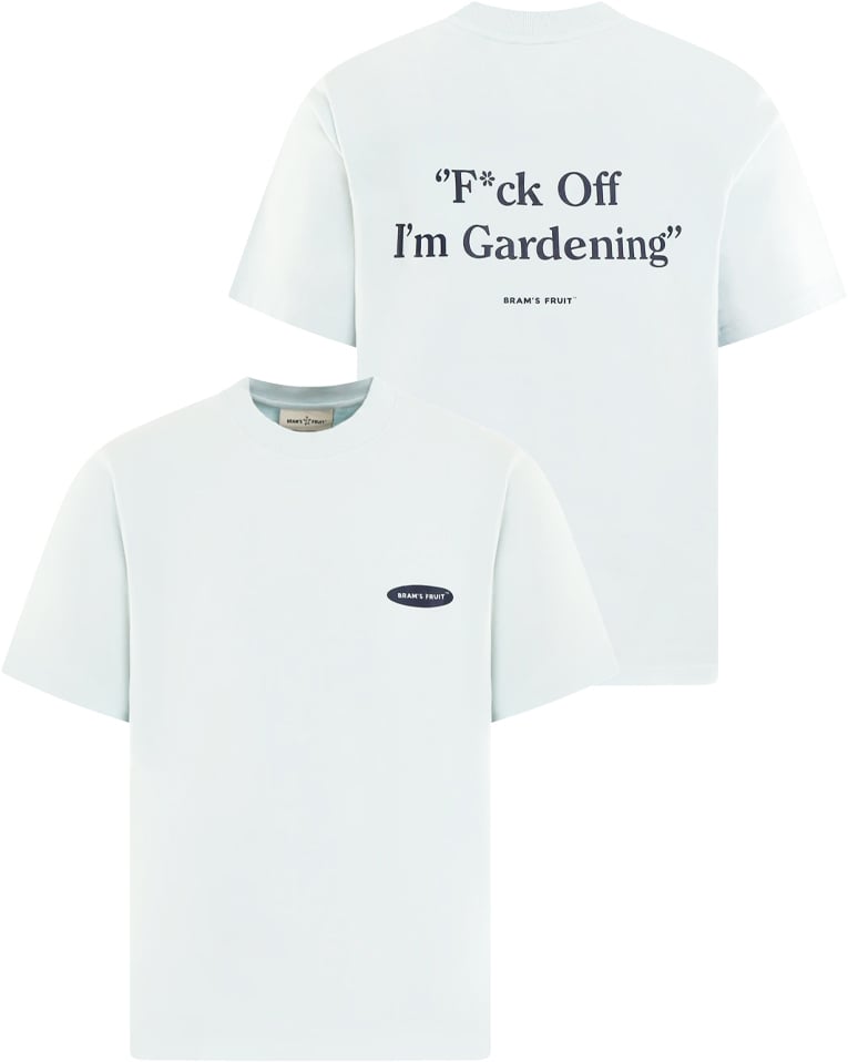 Bram's Fruit Heren F*Ck Off T-Shirt Blauw Blauw