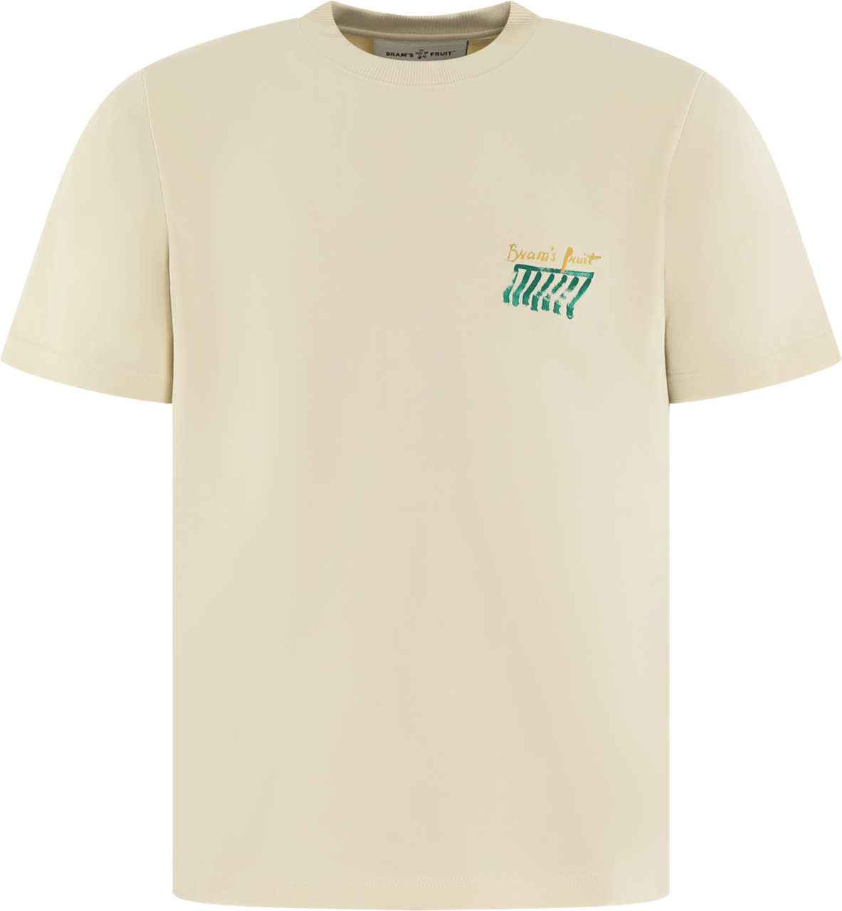 Bram's Fruit Heren Canopy Acrylic T-Shirt Beige Beige