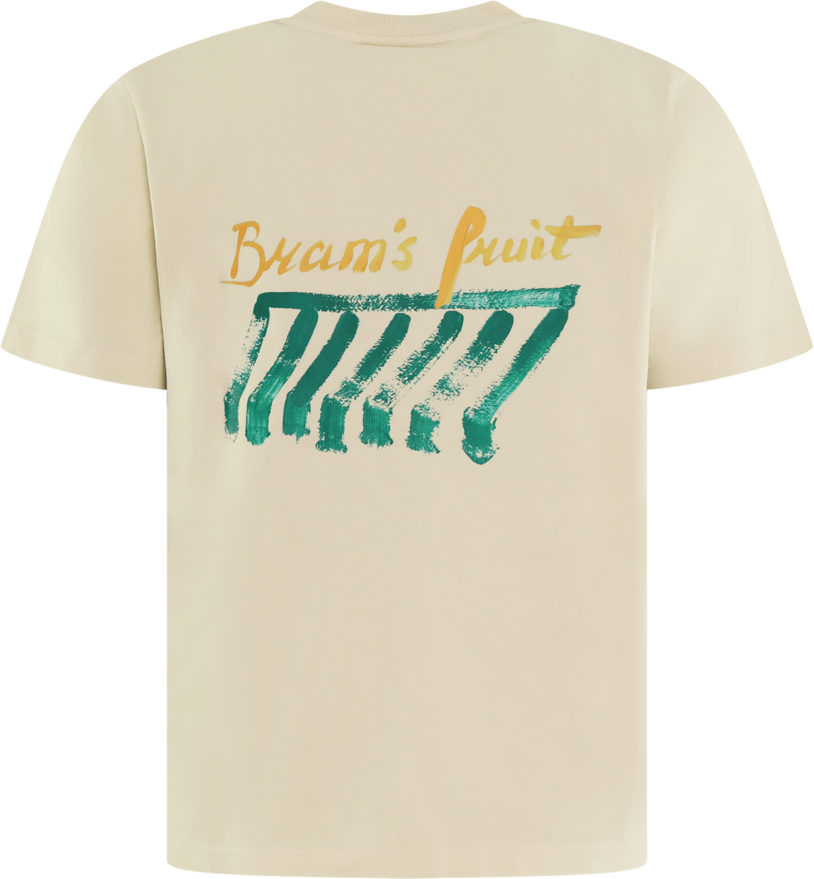 Bram's Fruit Heren Canopy Acrylic T-Shirt Beige Beige