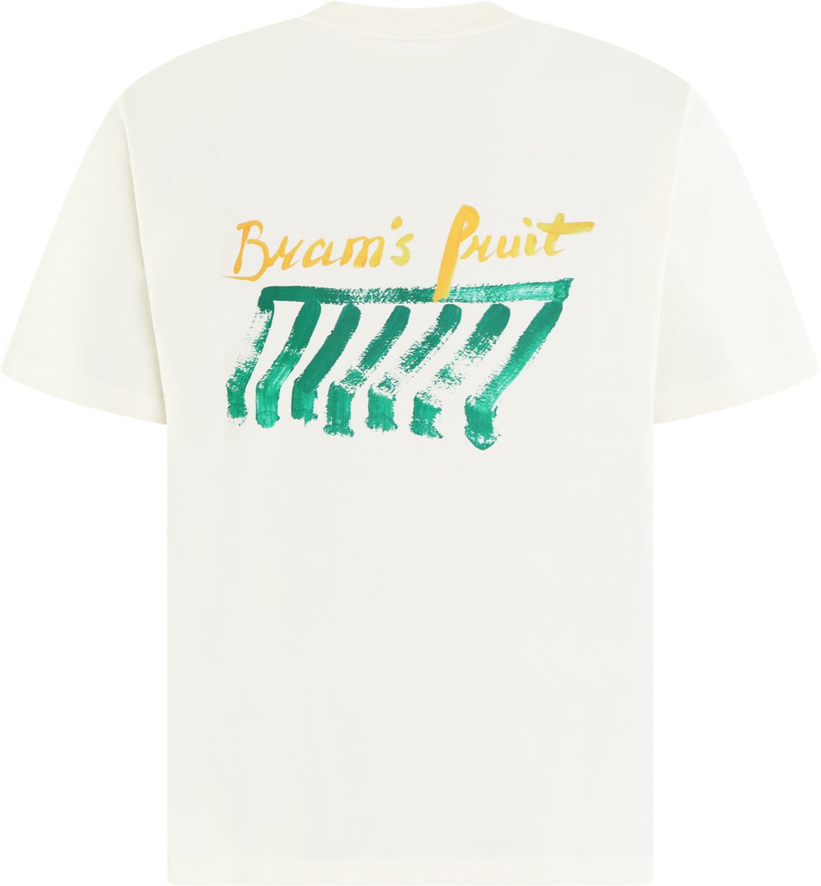 Bram's Fruit Heren Canopy Acrylic T-Sh Witirt Wit