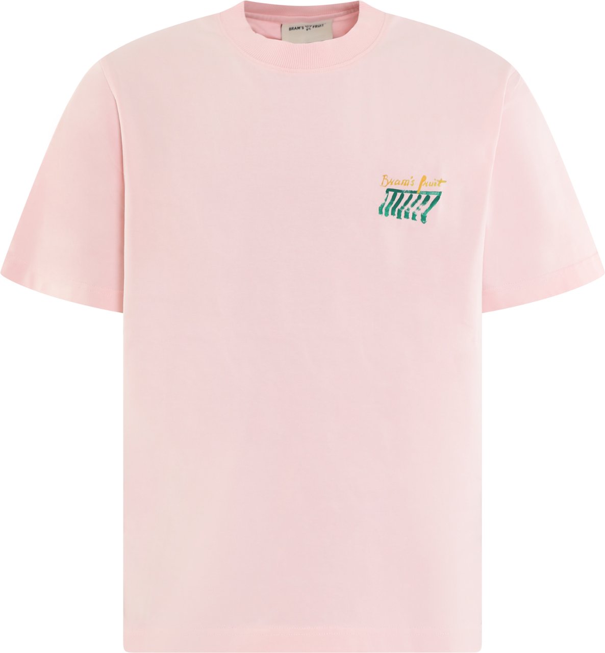 Bram's Fruit Heren Canopy Acrylic T-Shirt Roze Roze
