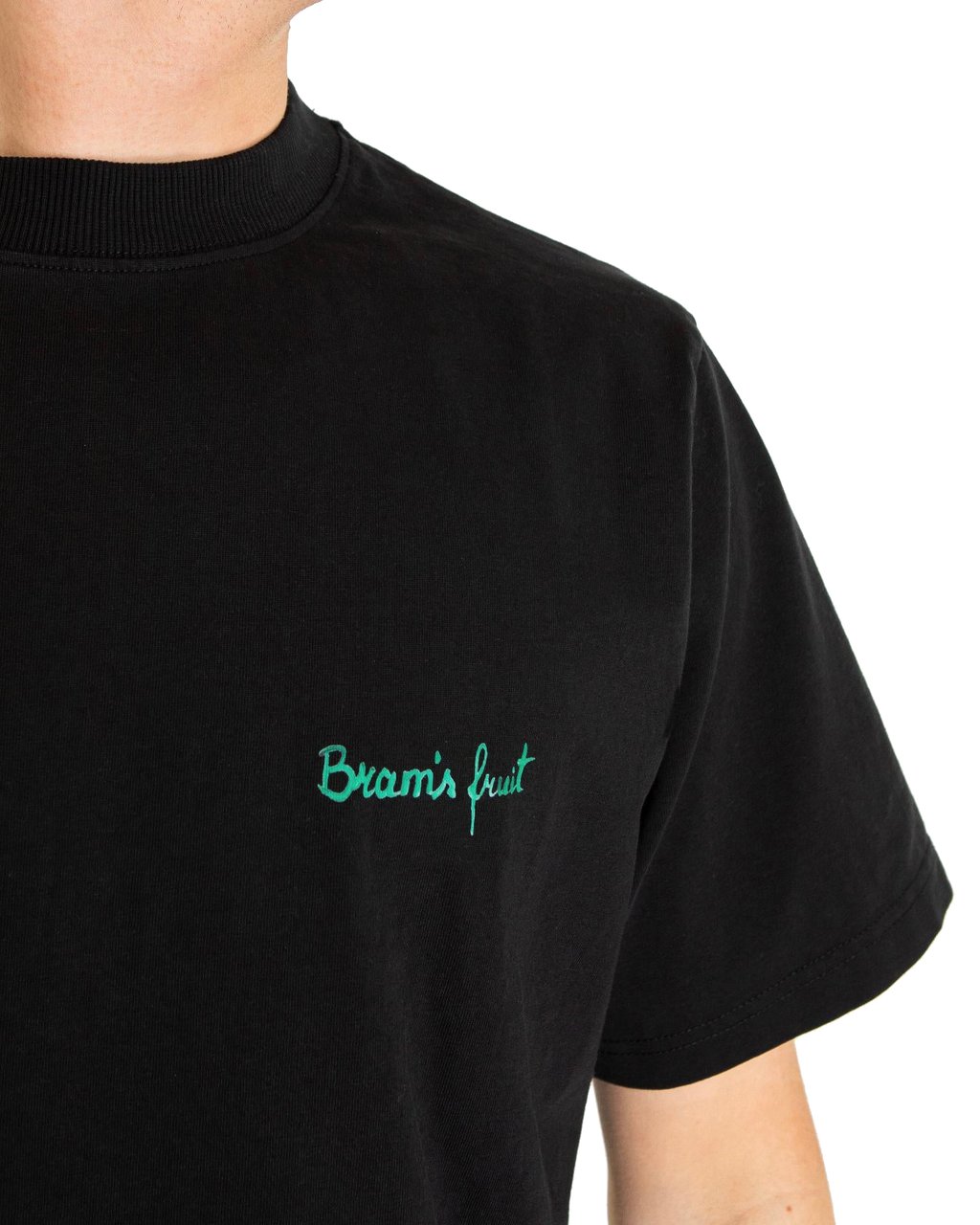 Bram's Fruit Heren Fruit Acrylic T-Shirt Zwart Zwart