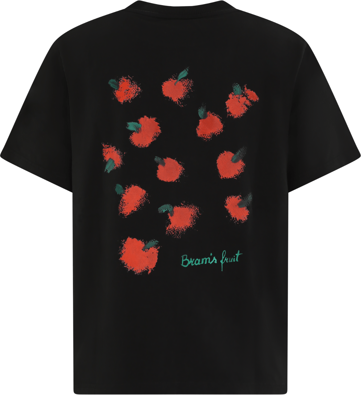 Bram's Fruit Heren Fruit Acrylic T-Shirt Zwart Zwart