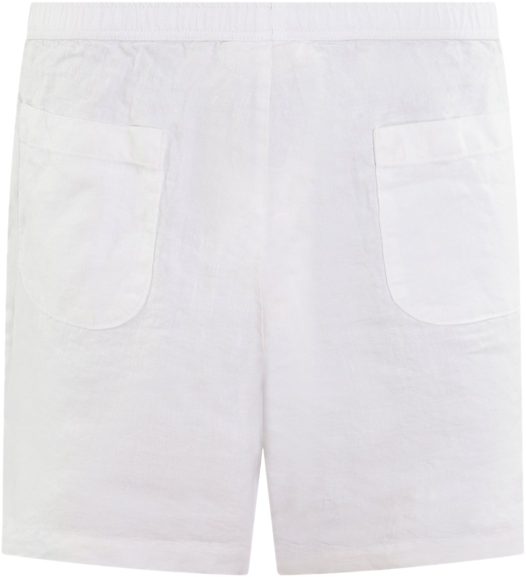 Bram's Fruit Heren Garden Hose Linen Short Wit Wit