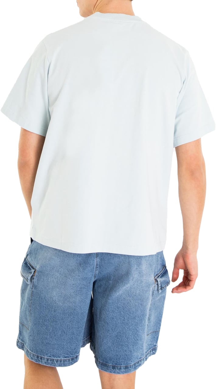 Bram's Fruit Heren Mum'S Script T-Shirt Blauw Blauw