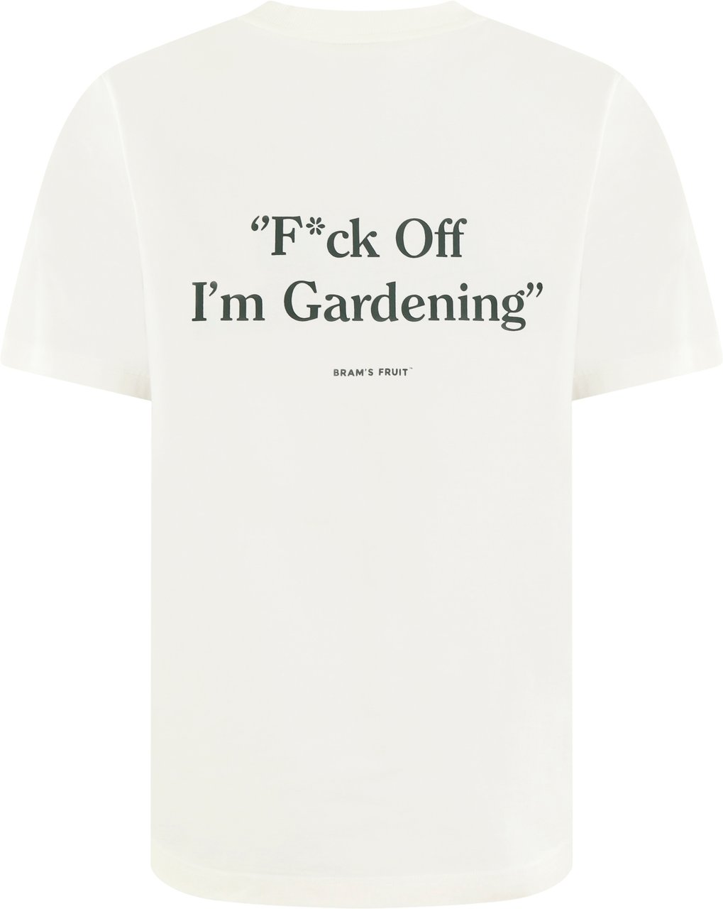 Bram's Fruit Heren F*Ck Off T-Shirt Wit Wit