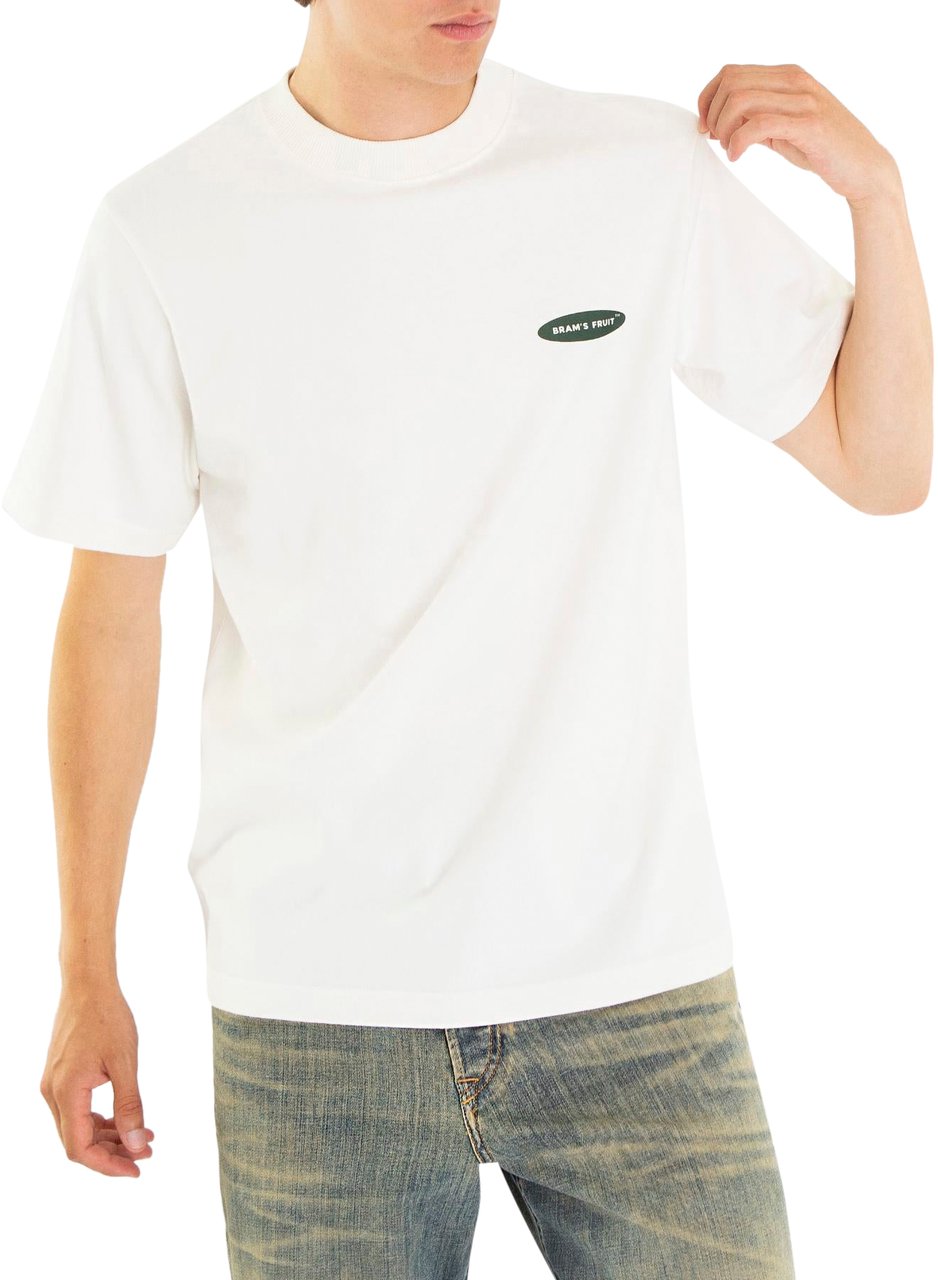 Bram's Fruit Heren F*Ck Off T-Shirt Wit Wit