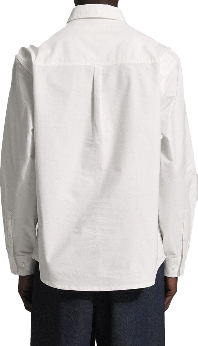 Bram's Fruit Gold Lemon Oxford Shirt - White Wit