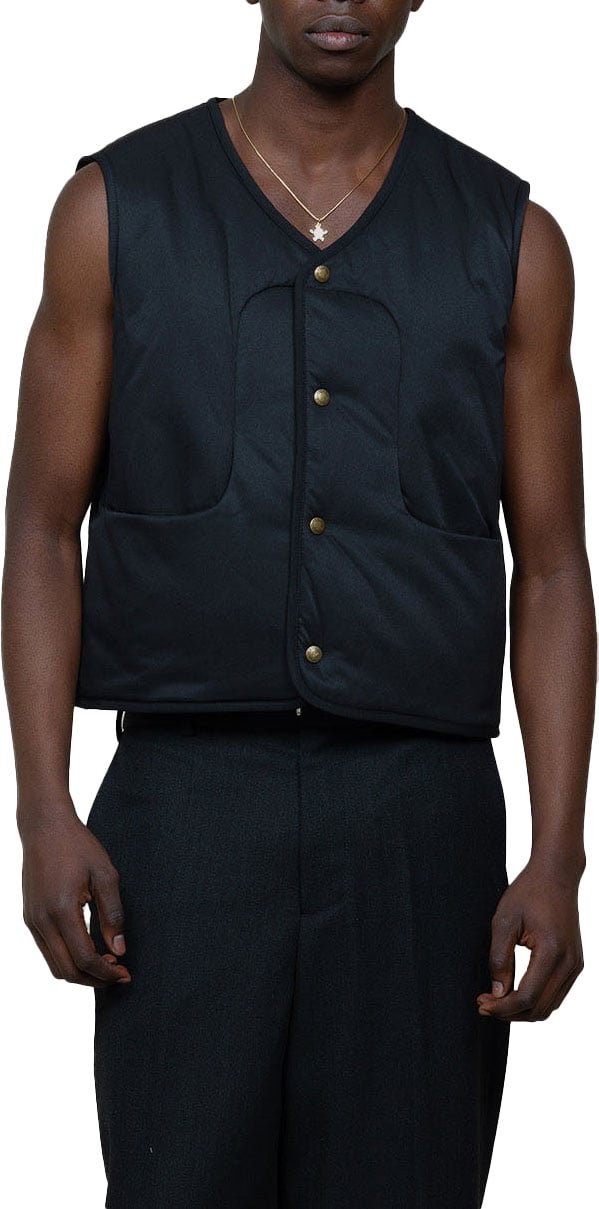 Bram's Fruit Tuscan Vest - Black Zwart