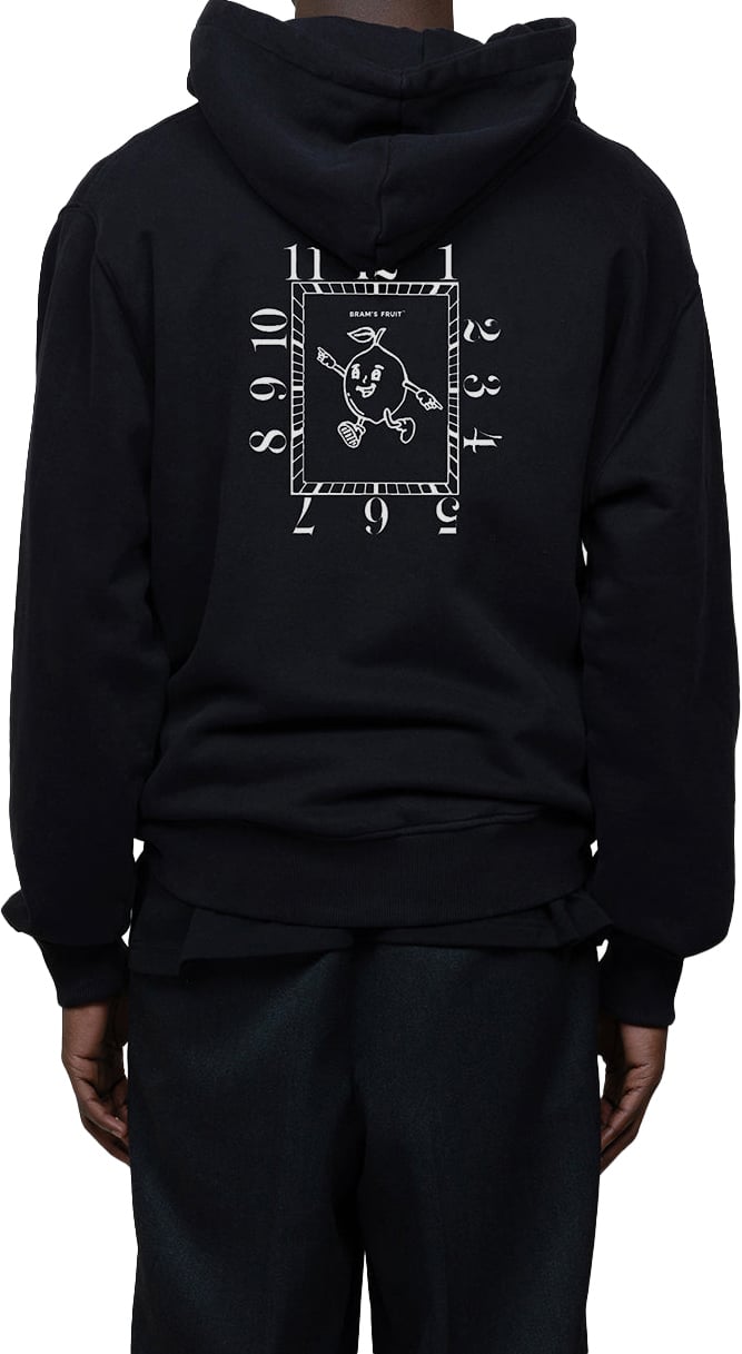 Bram's Fruit Tank Dial Hoodie - Black Zwart