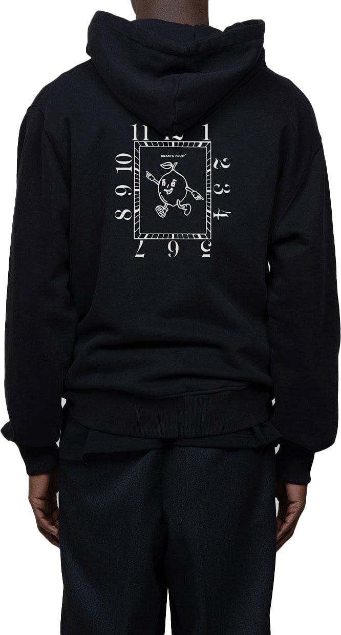 Bram's Fruit Tank Dial Hoodie - Black Zwart