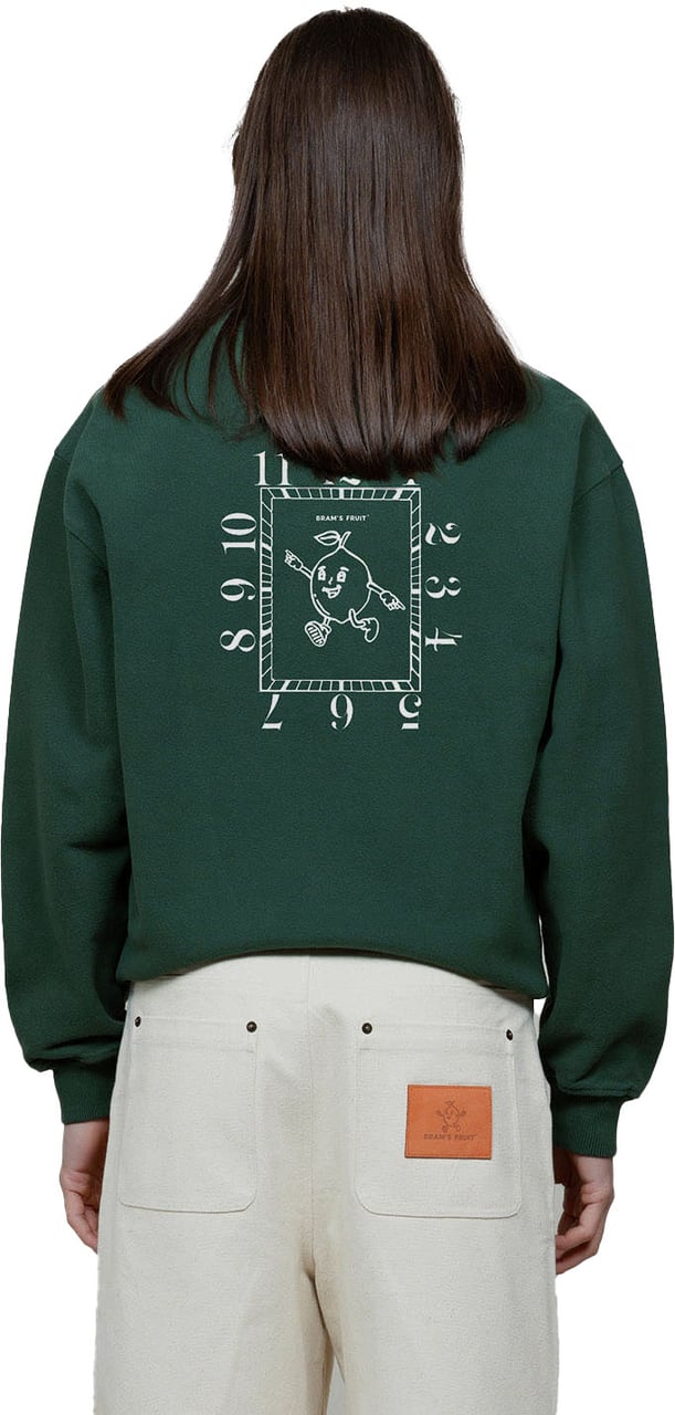 Bram's Fruit Tank Dial Crewneck - Green Groen