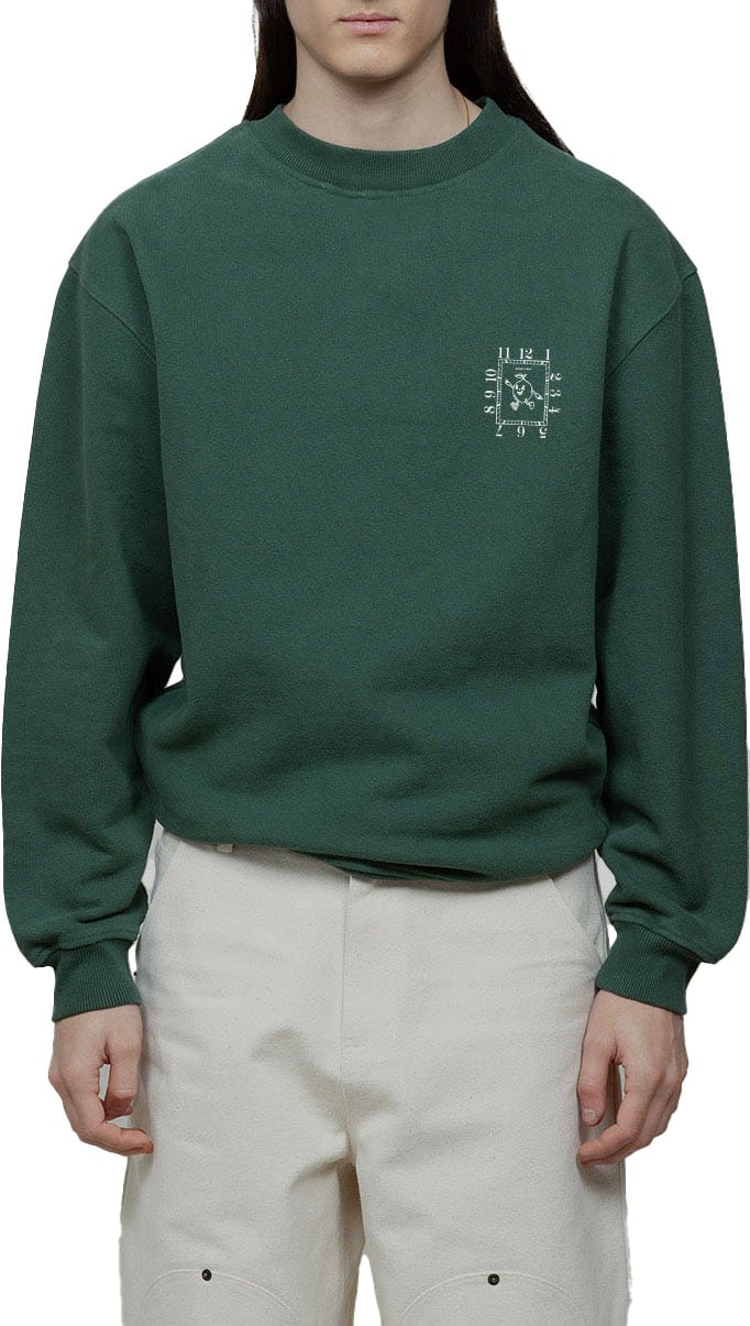 Bram's Fruit Tank Dial Crewneck - Green Groen