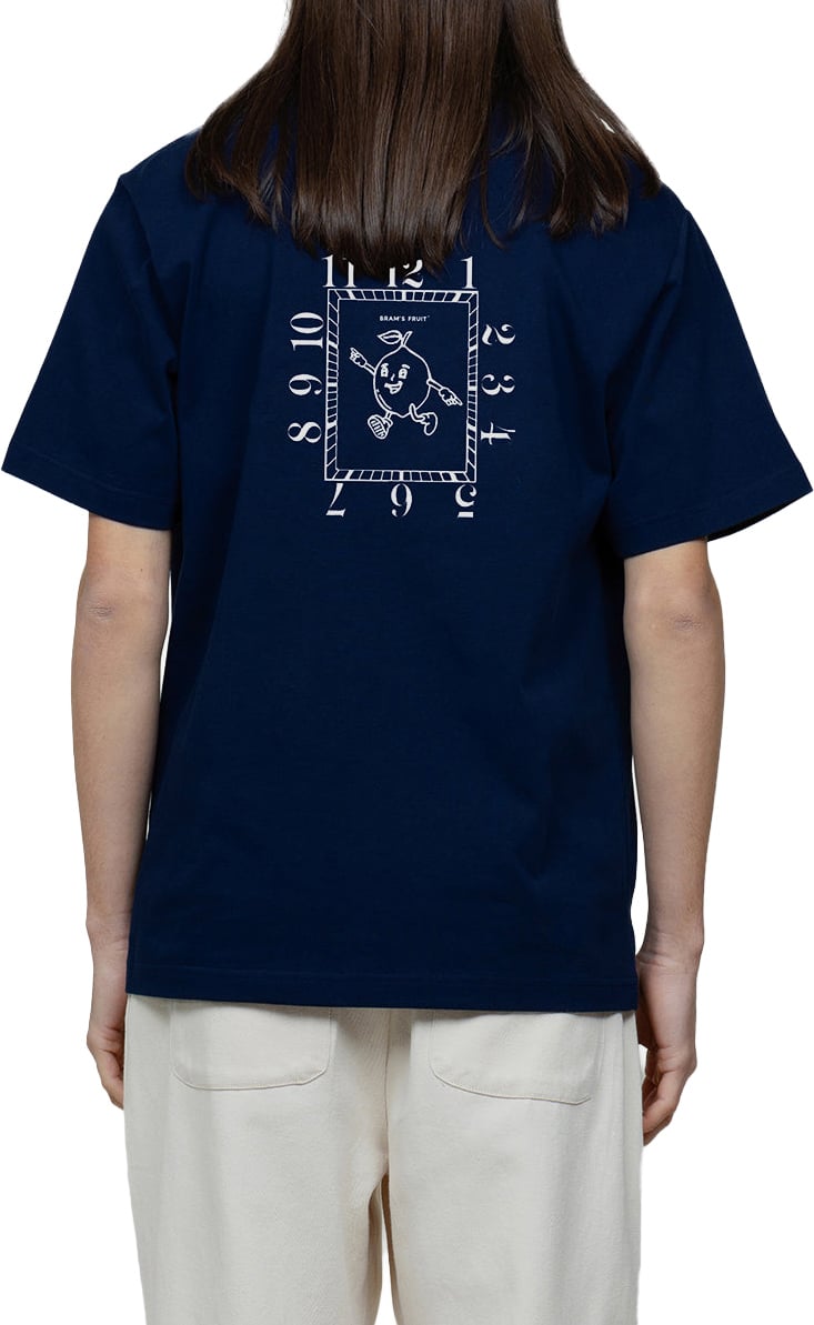 Bram's Fruit Tank  Dial T-shirt - Navy Blauw