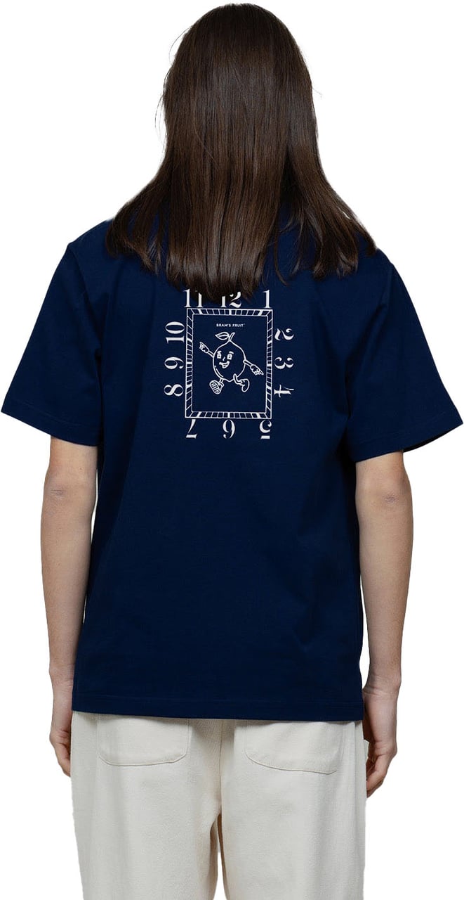 Bram's Fruit Tank  Dial T-shirt - Navy Blauw