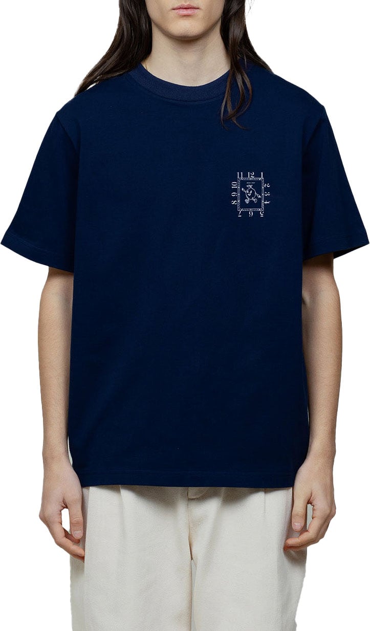 Bram's Fruit Tank  Dial T-shirt - Navy Blauw