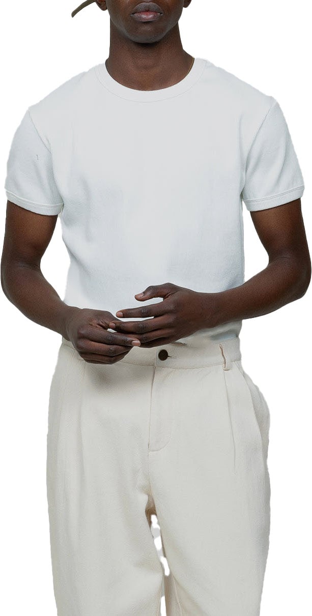 Bram's Fruit Rib T-shirt - White Wit