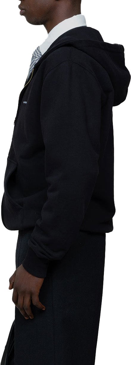 Bram's Fruit Lemon Buckle Zip-up Hoodie - Black Zwart