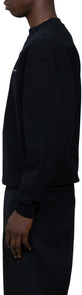 Bram's Fruit Eyelet Crewneck - Black Zwart