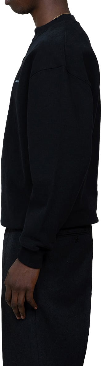 Bram's Fruit Eyelet Crewneck - Black Zwart