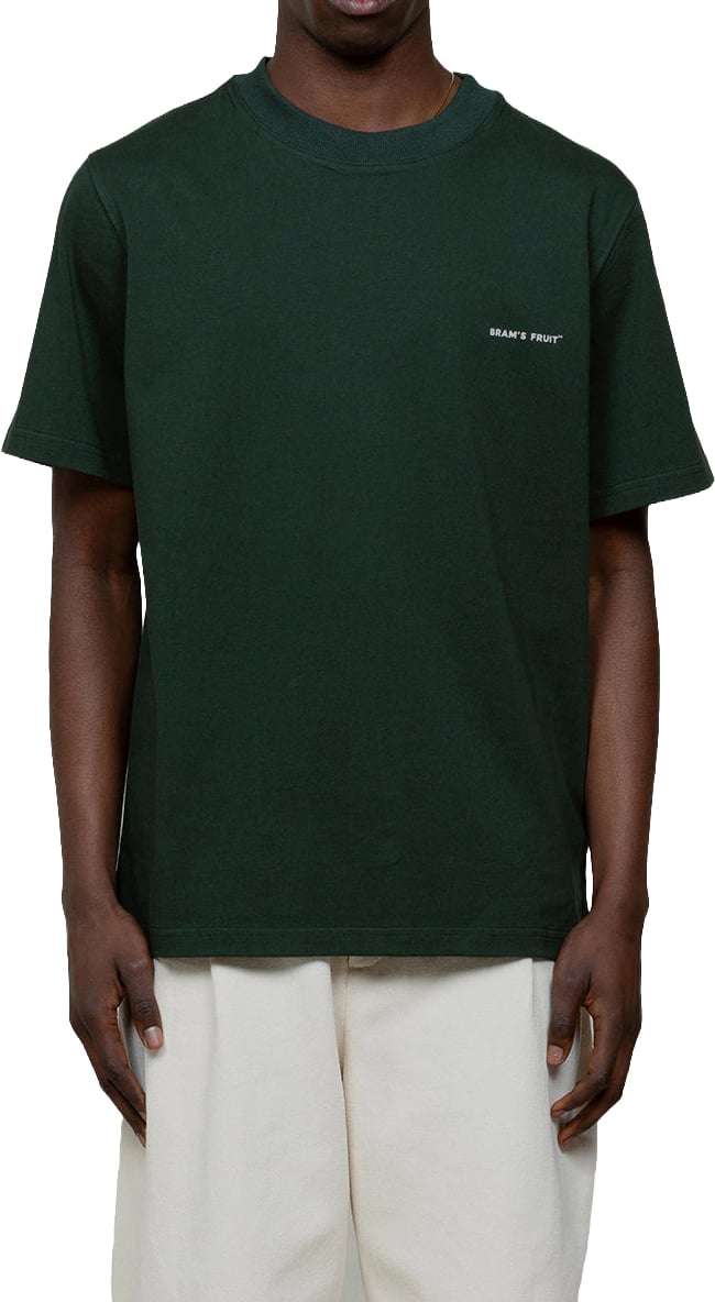 Bram's Fruit Eyelet T-shirt - Green Groen