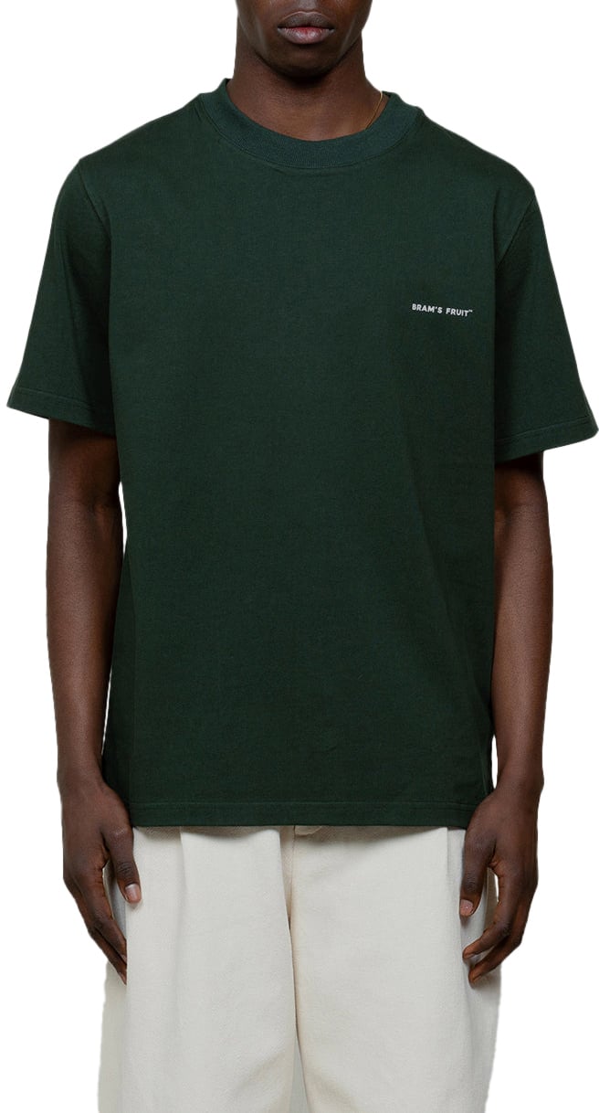 Bram's Fruit Eyelet T-shirt - Green Groen