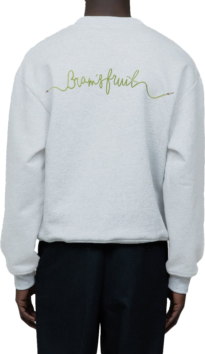 Bram's Fruit Hose Crewneck - Grey Grijs