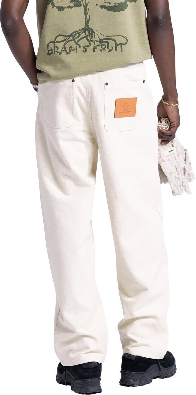 Bram's Fruit Carpenter trousers - Beige Beige